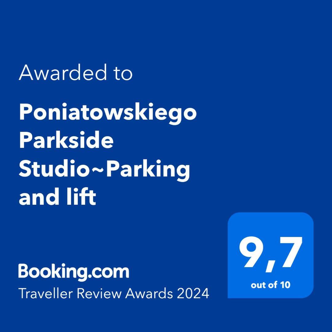 Poniatowskiego Parkside Studio~Parking And Lift Wrocław Eksteriør billede